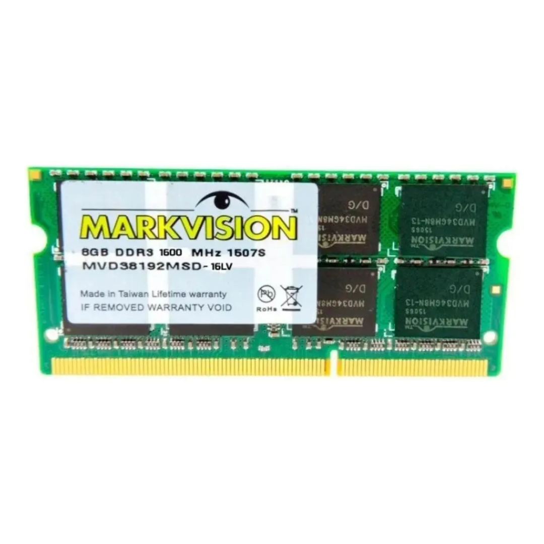 Memoria RAM SODIMM Markvision 8GB DDR3L 1600MHz 1.35V para Notebooks